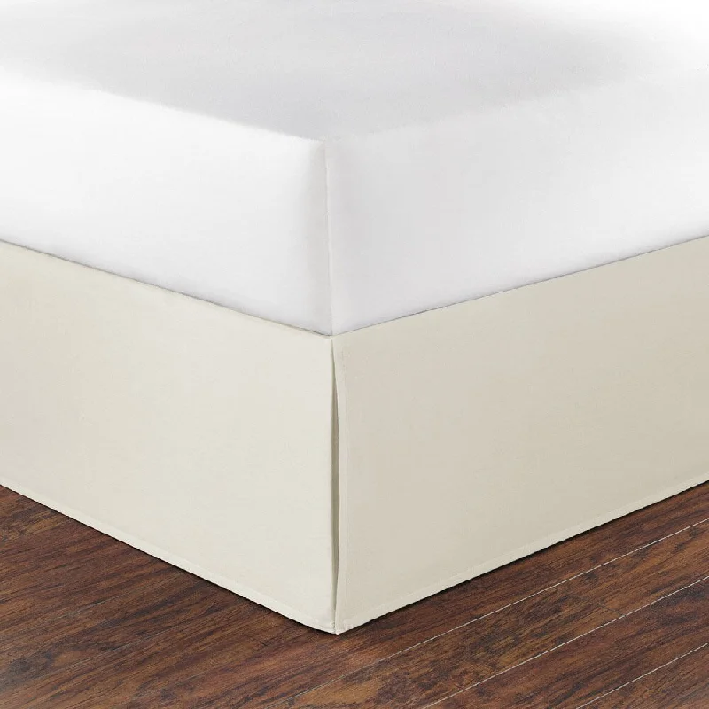 Bed skirts with a retro - style patternTommy Bahama Ecru Cotton Bedskirt