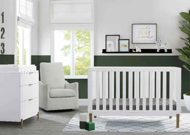 Hybrid mattresses combining foam and innerspring technologyHendrix 4-in-1 Convertible Crib