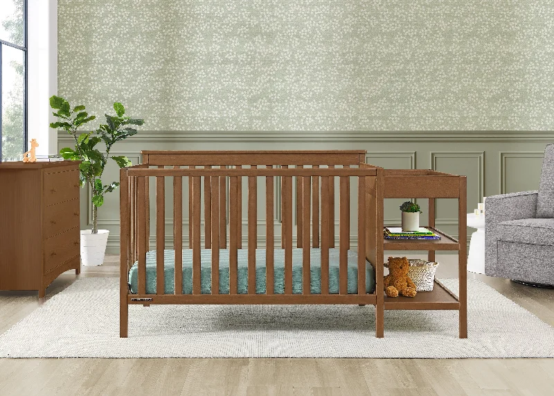Polyester - foam mattresses for budget - friendly optionsEllie 5-in-1 Convertible Crib and Changer