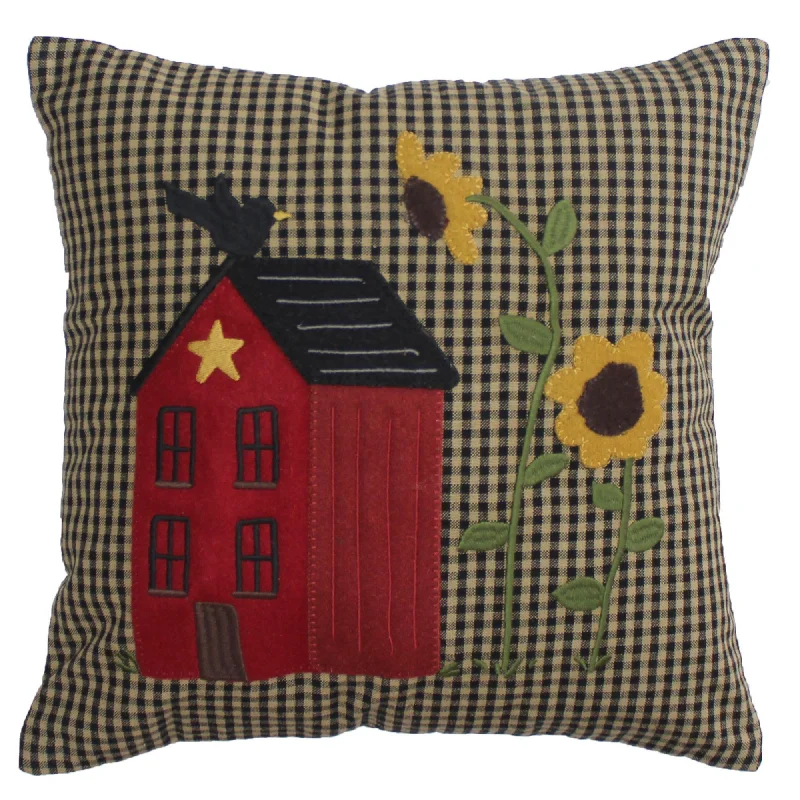 Plush Pillows for a Cozy BedHome Sampler 14x14 Pillow PL000061