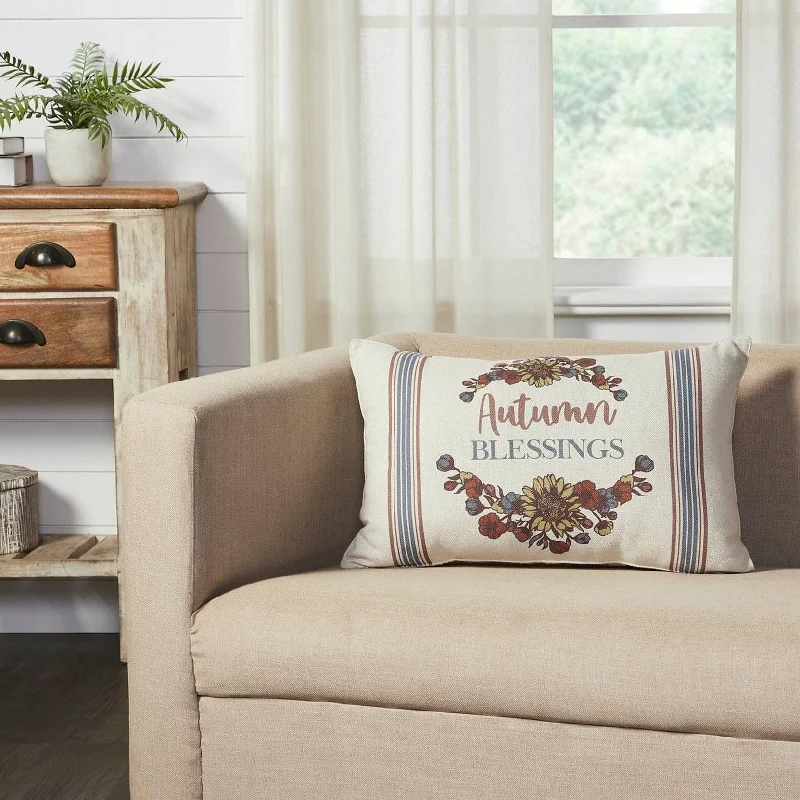 Adjustable Pillows for Customized ComfortBountifall Autumn Blessings Pillow