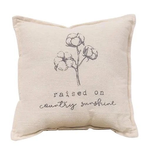 Bed skirts with a paisley print for an exotic feelCountry Sunshine Pillow