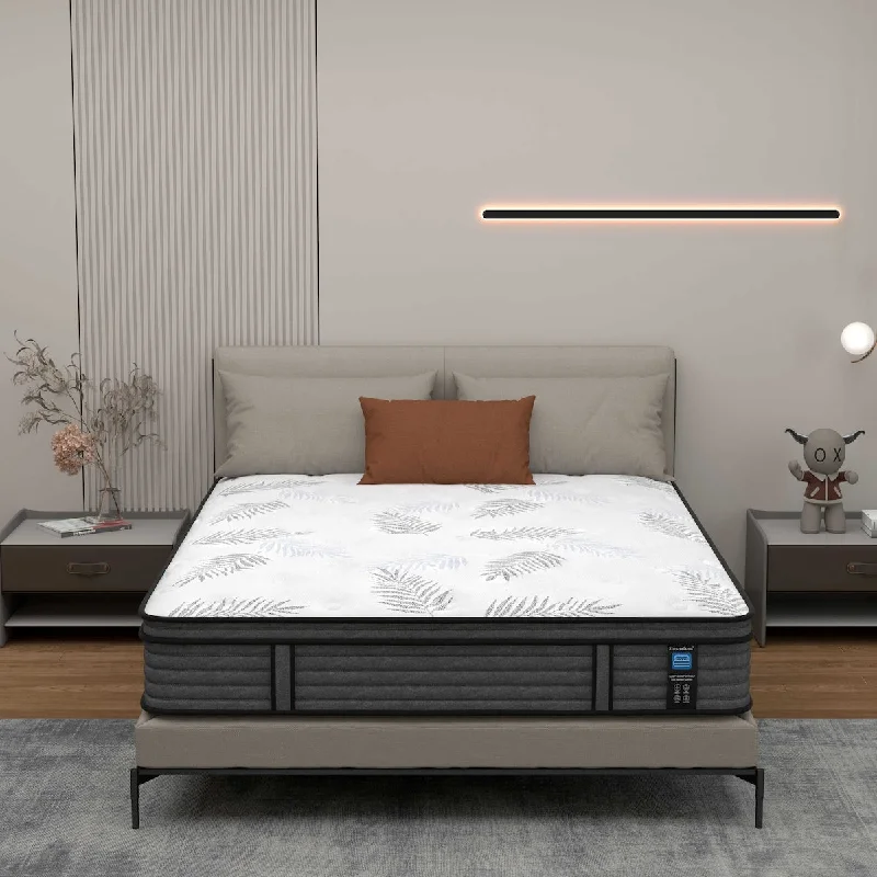Natural latex and organic cotton blend mattresses12 inch Firm Euro Top Hybrid Memory Foam Mattress Natural latex and organic cotton blend mattresses12 inch Firm Euro Top Hybrid Memory Foam Mattress