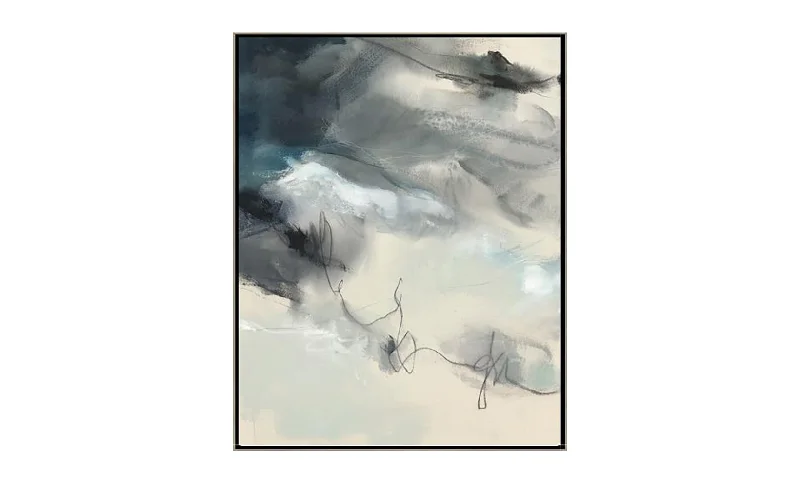 Hybrid mattresses combining foam and innerspring technologyBlue Lagoon I 30x80 Framed Canvas