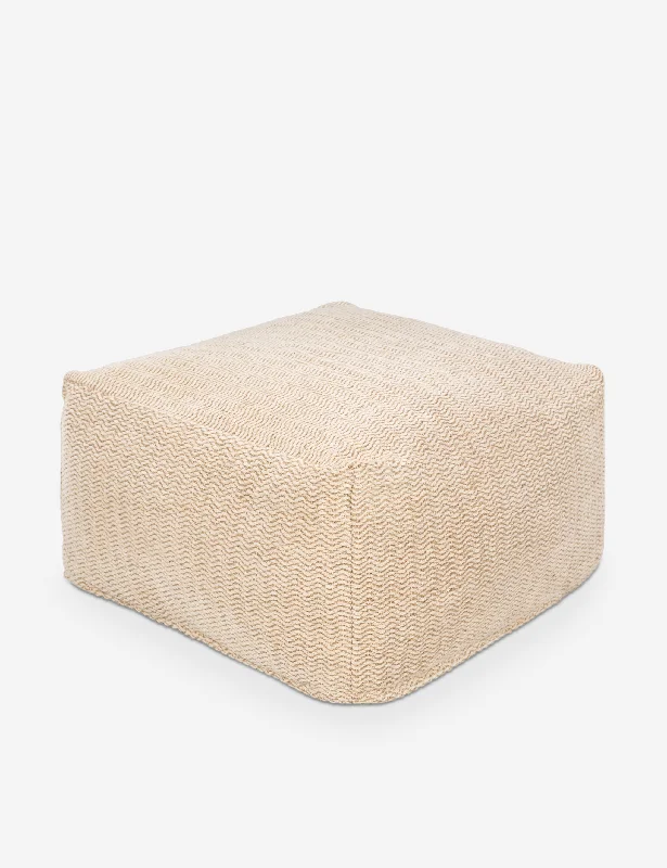 Plush Pillows for a Cozy BedHaya Square Pouf