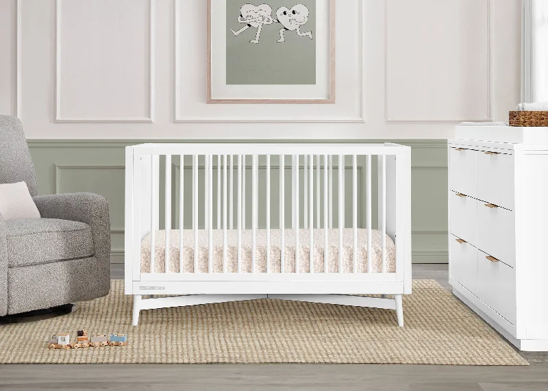 Bamboo - charcoal infused mattresses for odor absorptionDylan 4-in-1 Convertible Crib