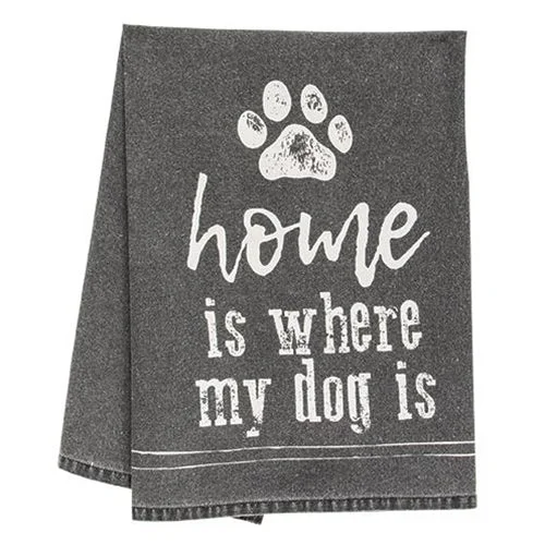 Bed skirts with a paisley print for an exotic feelHome Is Where My Dog Is Dish Towel