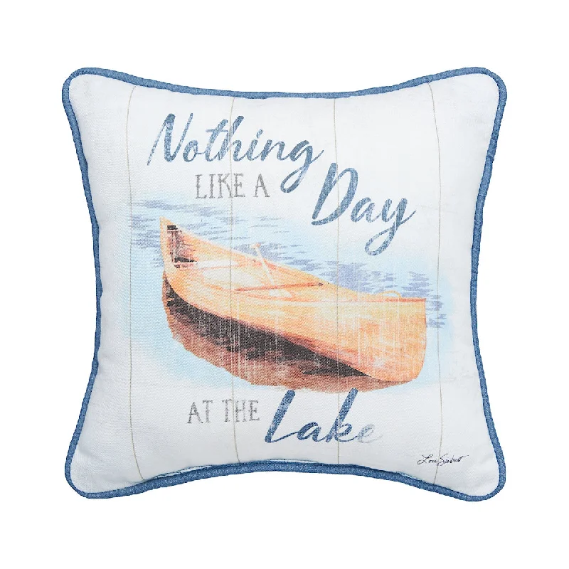 Lumbar Support Pillows for Car SeatsDay At The Lake Mini Pillow