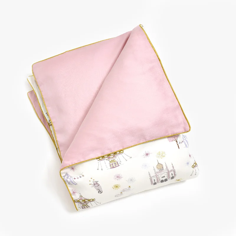 Hypoallergenic down duvets with special treatment for allergy sufferersAdventures in Wonderland Baby Duvet- Rose