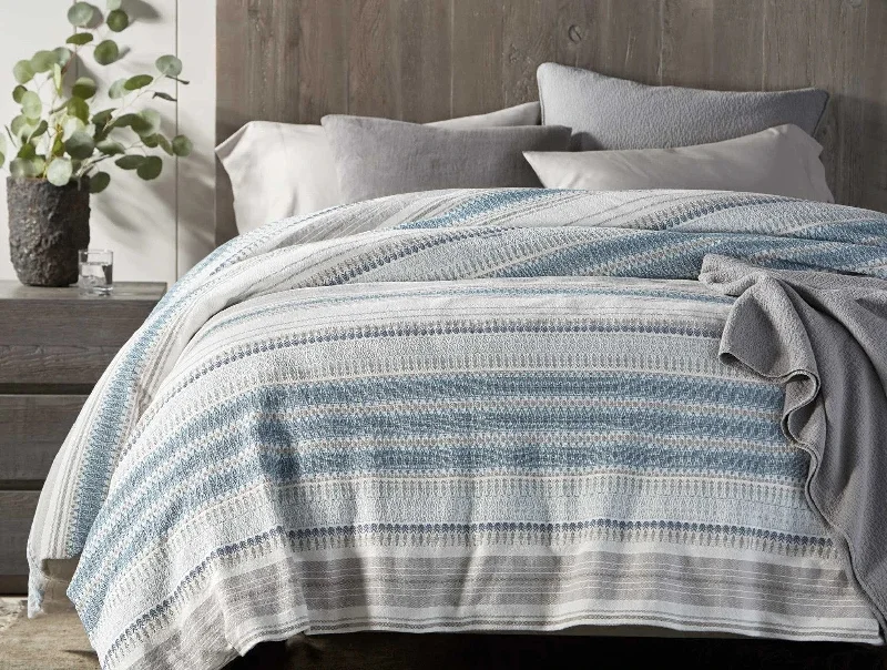 Adjustable Pillows for Customized ComfortLost Coast Organic Duvet Cover - Renewed