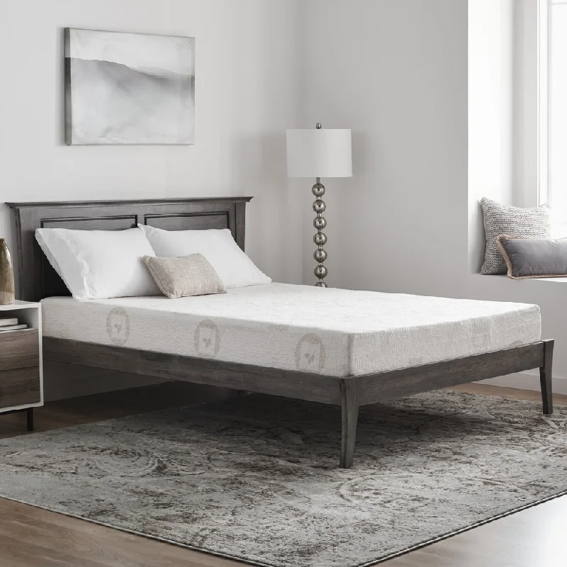 Natural latex and organic cotton blend mattresses8-inch Green Tea Infused Memory Foam Mattress