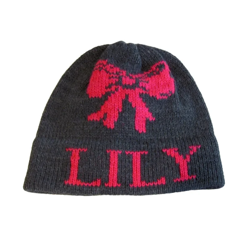 Latex mattresses with natural bounce and breathabilityBow Personalized Knit Hat