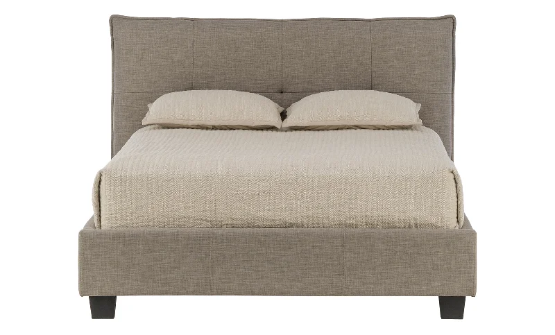 Latex mattresses with natural bounce and breathabilityAdona Upholstered Bed