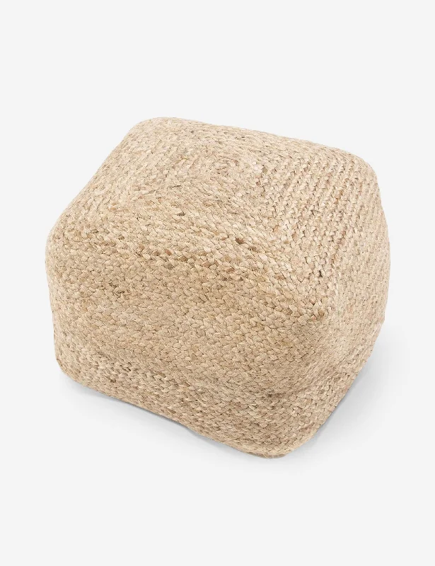 Hypoallergenic Pillows for Allergy SufferersPatan Square Pouf, Natural