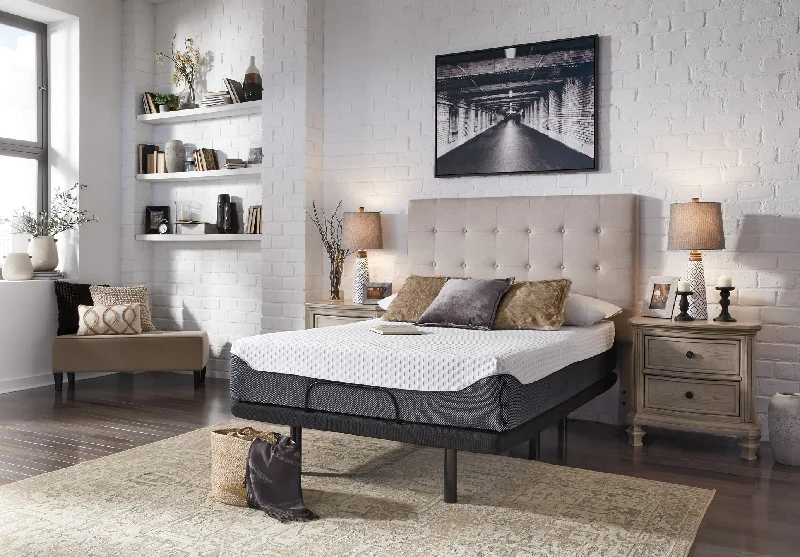 Bamboo - charcoal infused mattresses for odor absorption12 Inch Chime Elite King Adjustable Base with Mattress Bamboo - charcoal infused mattresses for odor absorption12 Inch Chime Elite King Adjustable Base with Mattress