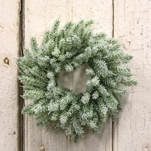Bed skirts with a flannel material for a cozy winter optionSparkle Rosemary Pine Ring