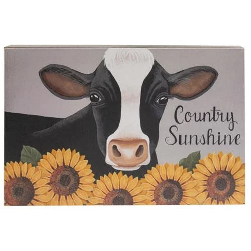 California king bed skirts for a larger bedCow & Sunflowers Country Sunshine Box Sign California king bed skirts for a larger bedCow & Sunflowers Country Sunshine Box Sign