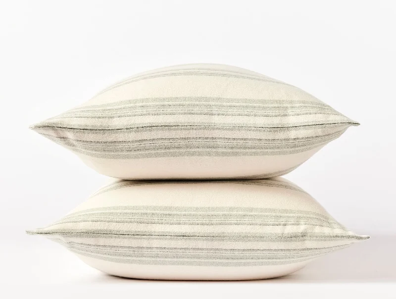 Soft and Fluffy Pillows for Bedroom ComfortCloud Brushed™ Organic Flannel Pillowcases - Renewed