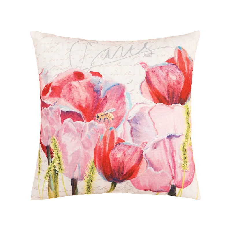 Velvet Pillows for a Touch of EleganceTulips Pillow
