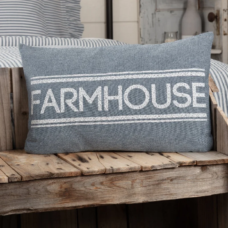 Silk Pillows for Smooth Skin and HairSawyer Mill Blue Farmhouse Pillow