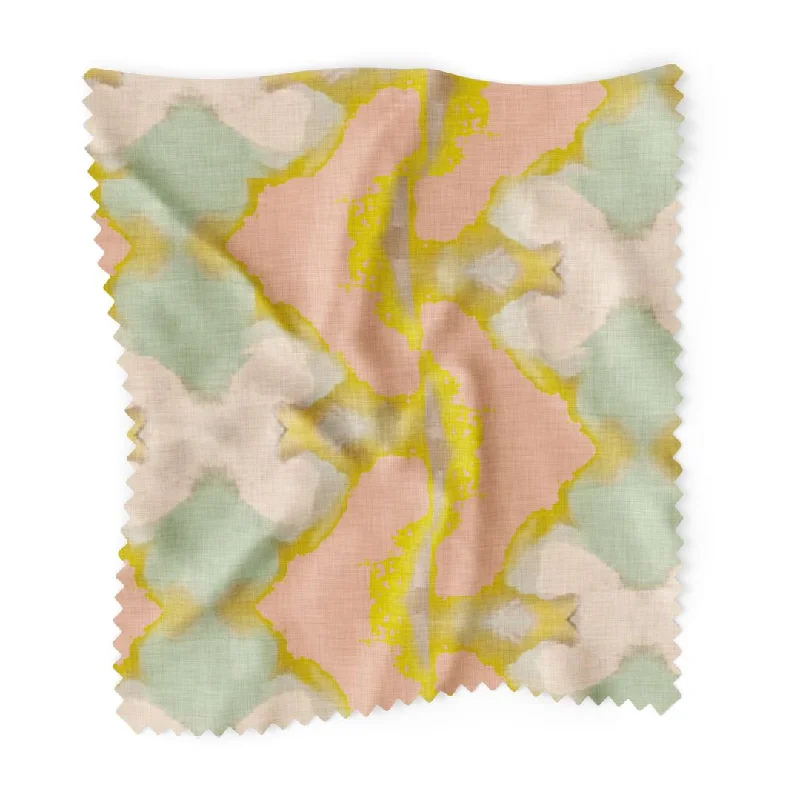 Organic cotton - filled duvets for a chemical - free and eco - friendly choiceLily Pond Apricot Sample Swatch Organic cotton - filled duvets for a chemical - free and eco - friendly choiceLily Pond Apricot Sample Swatch
