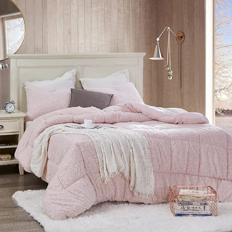 Queen - size comforters for standard queen - sized mattressesOh Sweetie Bare - Coma Inducer® Oversized Comforter - Morning Mauve
