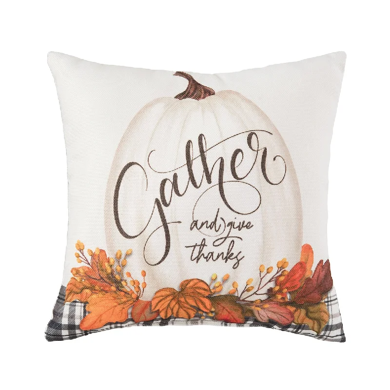 Bolster Pillows for Sofa DecorationGather and Give Thanks Mini Pillow