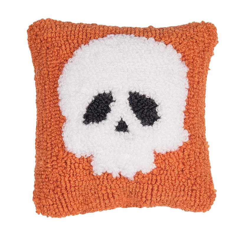Silk Pillows for Smooth Skin and HairSkull Hooked Mini Pillow
