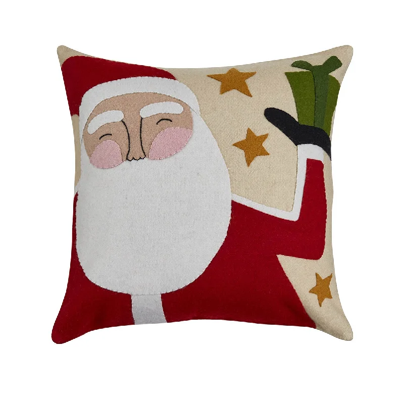 Firm Pillows for Side SleepersSanta Felt Pillow with Feather Insert - 16" Set of 2 Park Designs Firm Pillows for Side SleepersSanta Felt Pillow with Feather Insert - 16" Set of 2 Park Designs