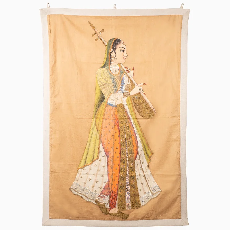 Firm Pillows for Side SleepersPrincess With Instrument Tapestry