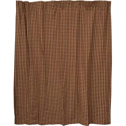 Bed skirts with a ruffled tiered designBurgundy Check Shower Curtain
