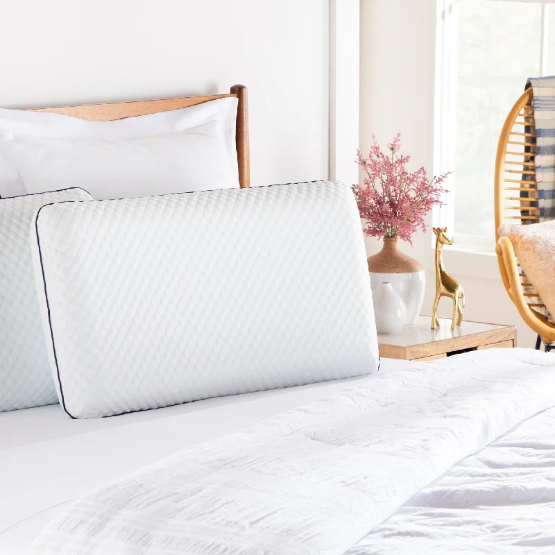 Round Pillows for Boho-Style InteriorsLinenspa Essentials Cooling Gel Memory Foam Pillow
