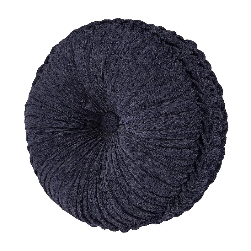 Plush Pillows for a Cozy BedWoodstock Tufted Round Decorative Throw Pillow