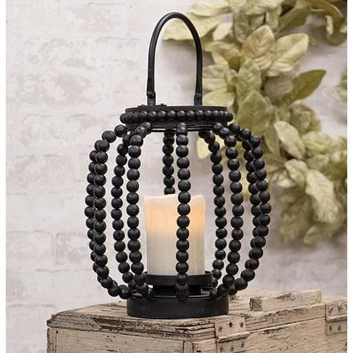 Bed skirts with a geometric cut - out designSorrento Lantern 12.5"