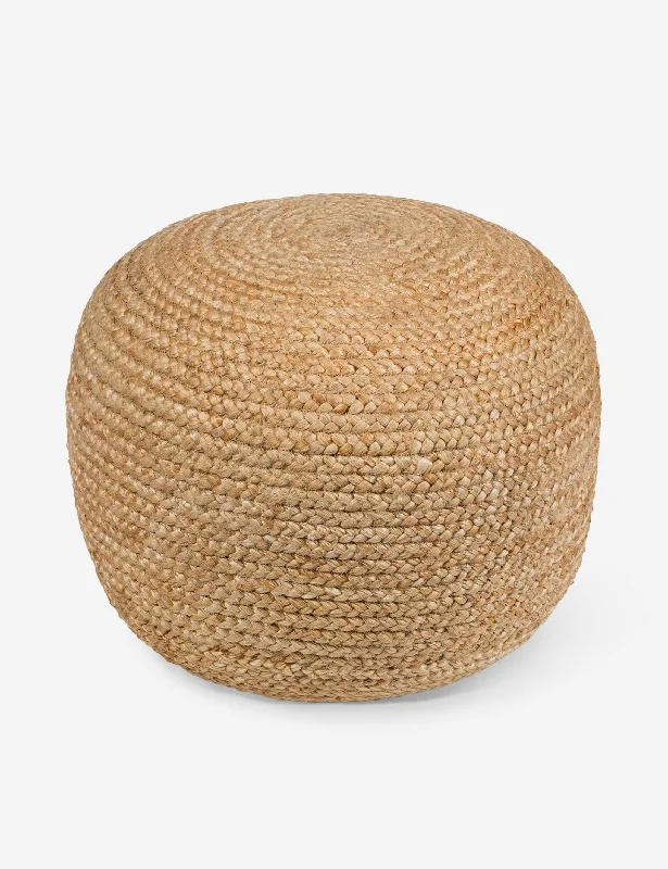 Feather Pillows for a Luxurious SleepMeghan Pouf, Natural