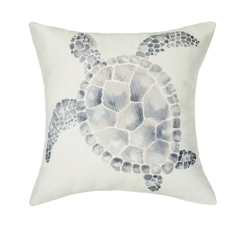 Square Pillows for Modern Home DecorPebble Turtle Indoor Outdoor Pillow