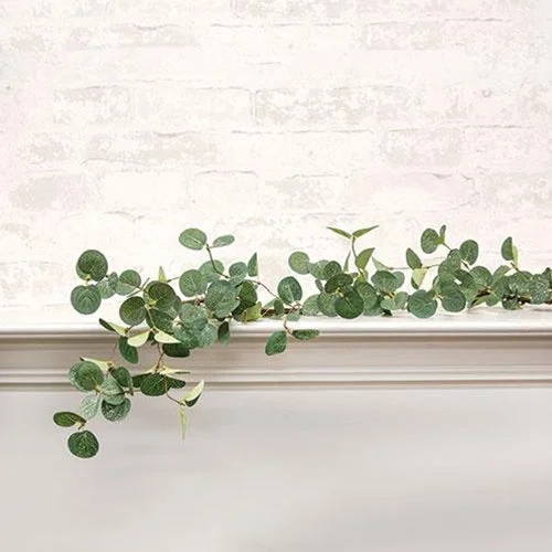 Bed skirts in neutral colors for easy pairingSnowy Silver Dollar Garland