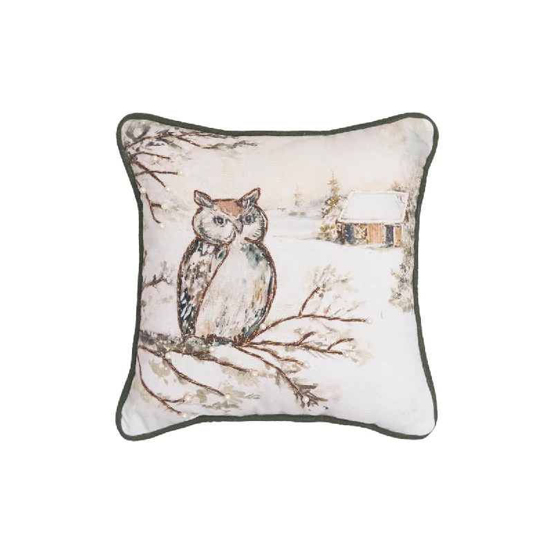 Travel Pillows for Long JourneysWoodland Owl Mini Pillow