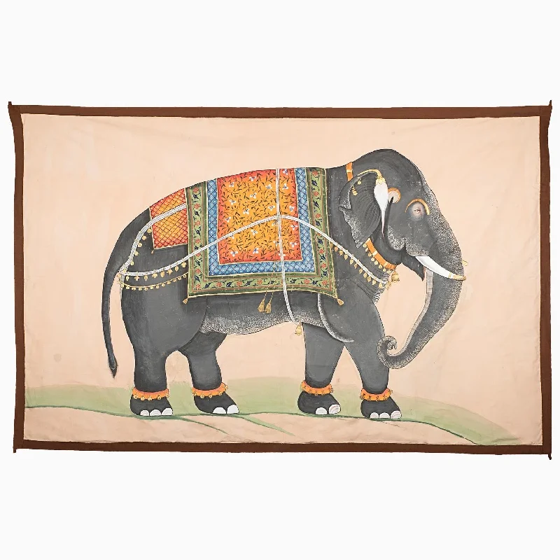 Orthopedic Pillows for Back Pain ReliefGrey Elephant on Blush Tapestry