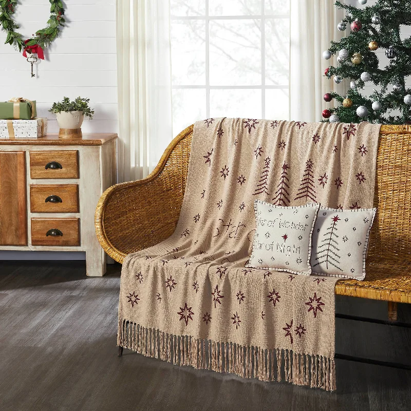 Kids Pillows with Fun DesignsStar of Wonder Woven Throw 50"x60" VHC Brands