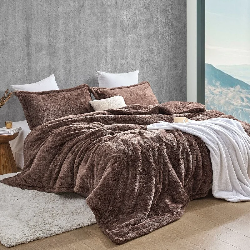 Duck down comforters with a softer feel and good warmth retentionThe Original Plush - Coma Inducer® Oversized Comforter - Pine Bark