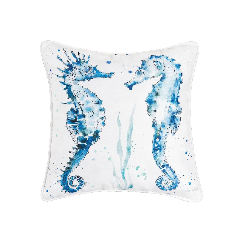 Cooling Pillows for Hot SleepersMirror Seahorses Pillow