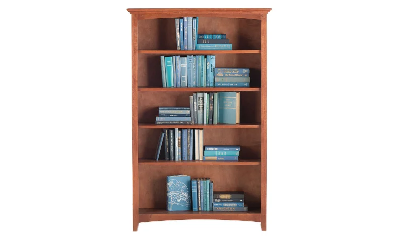 Wool - filled mattresses for natural insulation and moisture - wickingMcKenzie 60" Bookcase