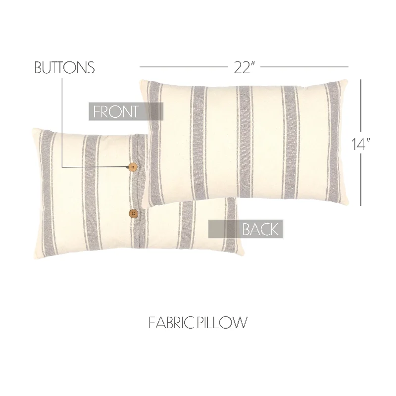 Bed skirts with a beach - themed printGrace Fabric Pillow 14x22