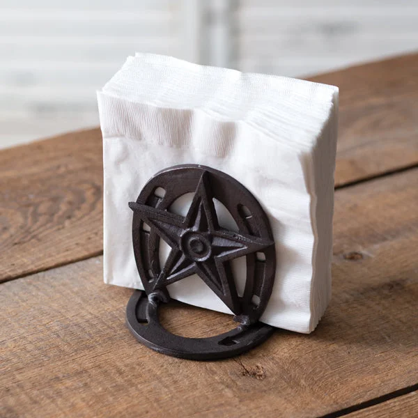 Bed skirts with a nautical themeWestern Cast Iron Napkin Holder