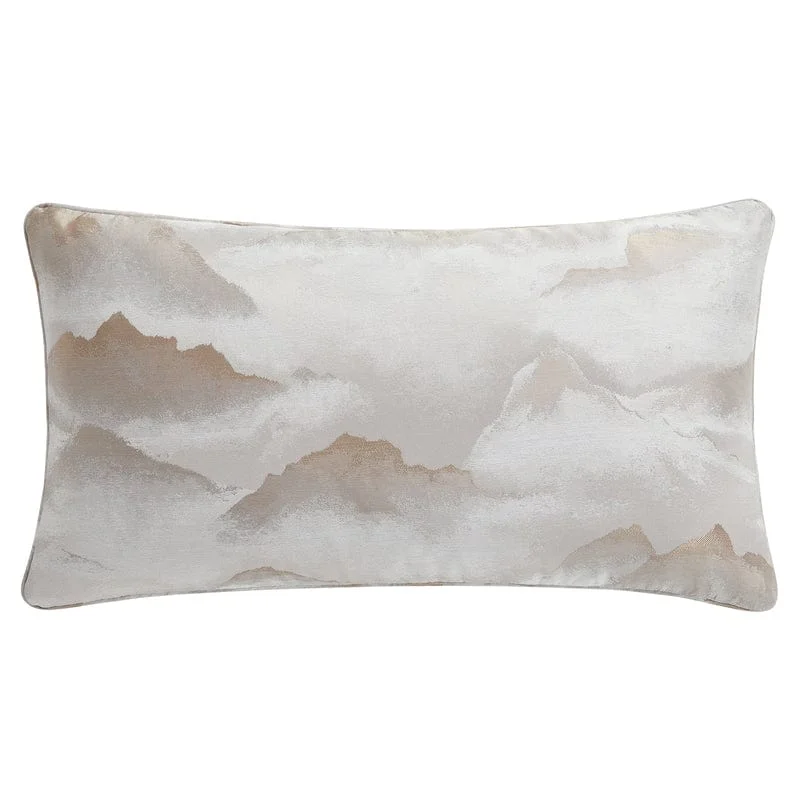 Cooling Pillows for Hot SleepersSerenity Modern Jacquard Lumbar Pillow