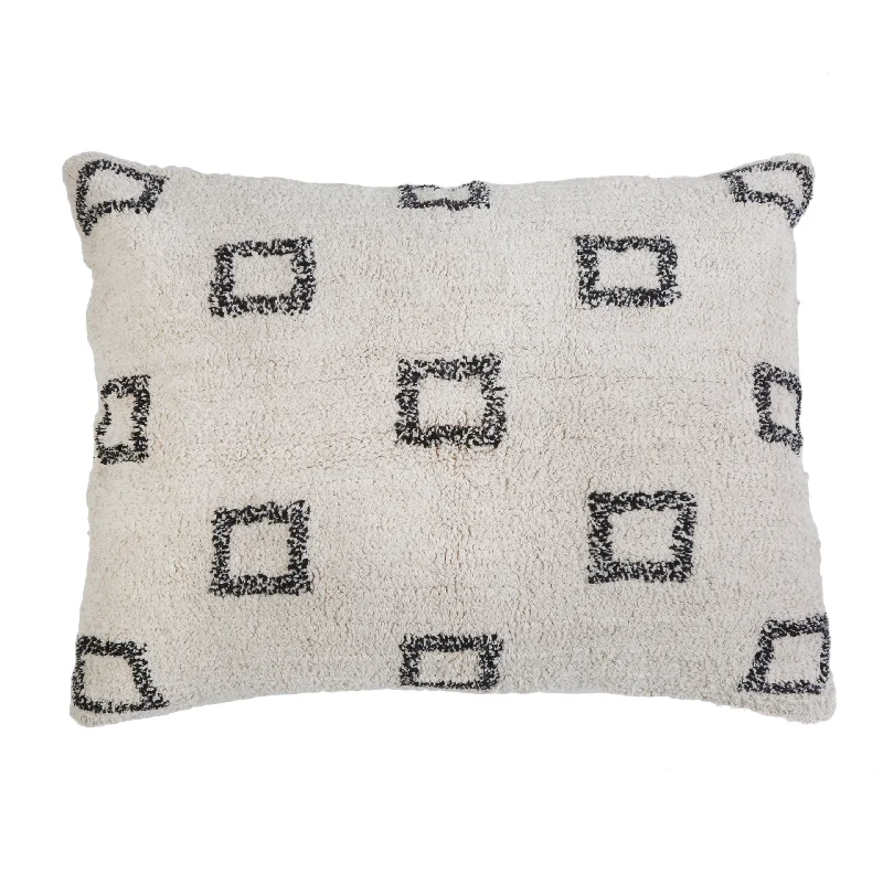 Back Support Pillows for Office ChairsBowie Hand Woven Big Pillow With Insert