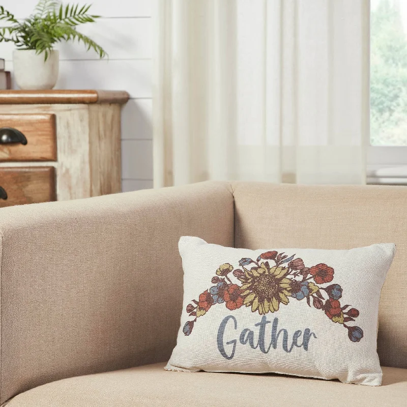Down Alternative Pillows for Ethical ChoicesBountifall Autumn Blessings Gather Pillow