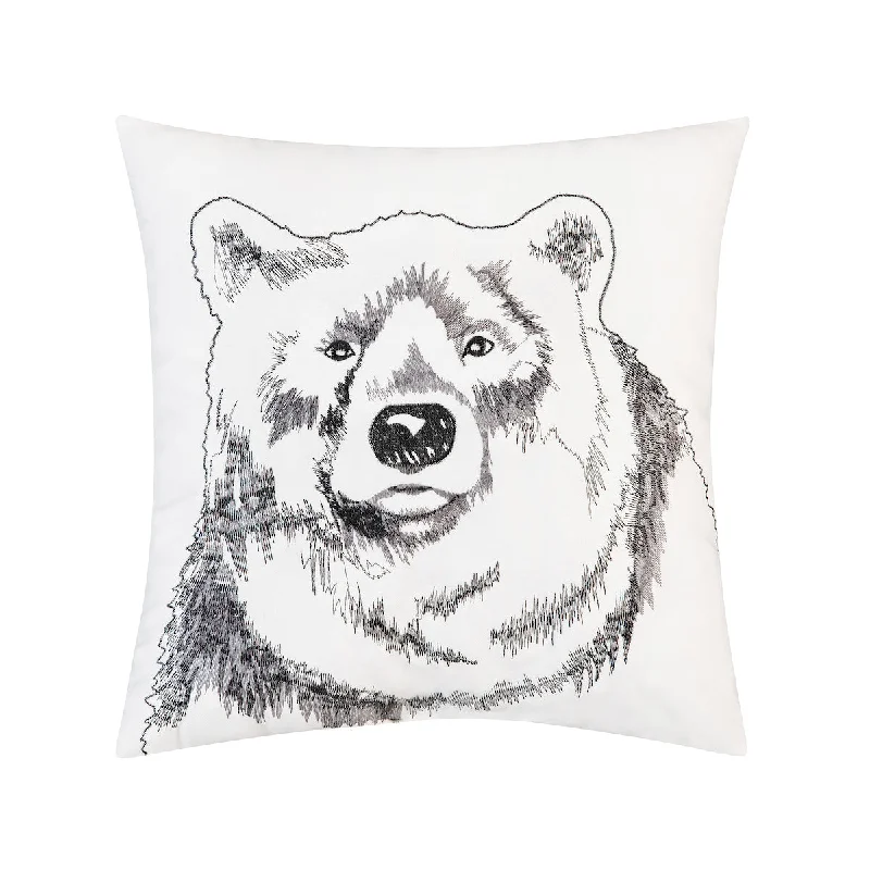 Plush Pillows for a Cozy BedBear Portrait Pillow
