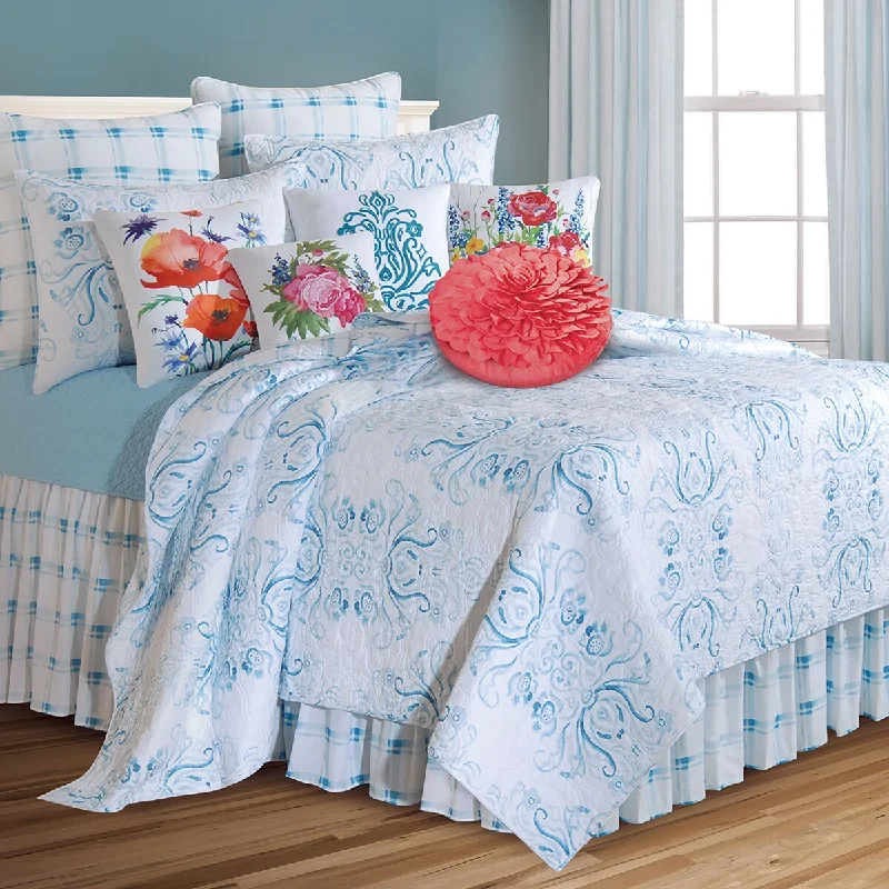 Queen - size bed skirts with ruffled edgesVeranda Bed Skirt